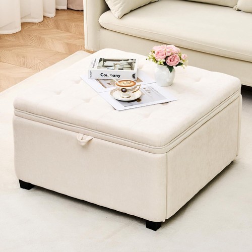 Inch square storage ottoman - storage,