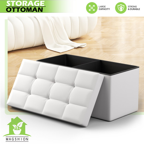 Storage ottoman bench - ottoman,